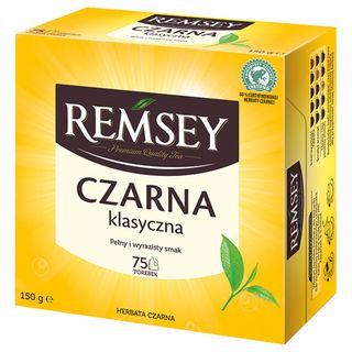 Remsey Herbata Expresowa Czarna, 75 torebek