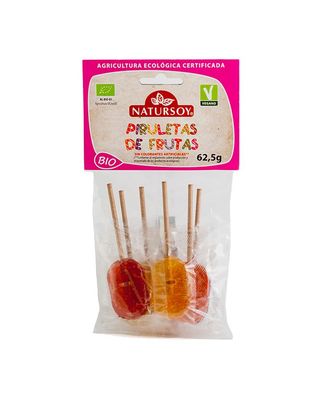 Piruletas de Frutas 5uds Natursoy