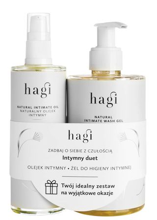 Hagi Zestaw Intymny Duet (olejek intymny  & żel do higieny intymnej )