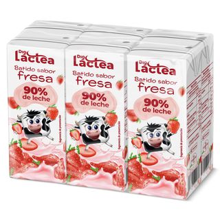 Batido De Fresa Dia Láctea 6 X 200 Ml