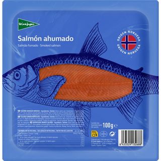 El Corte Inglés Salmão Fumado Norueguês unidade 100 g - 18309100305