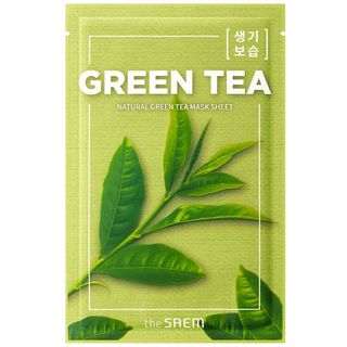 Mascarilla Facial de Te verde - The Saem - Verde 8806164158890