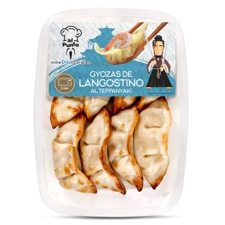 Gyozas De Langostino Al Teppanyaki Al Punto Dia 140 G