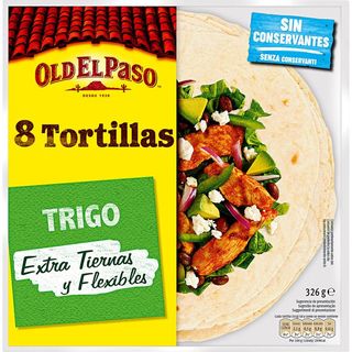 OLD EL PASO Tortillas De Trigo 326 G