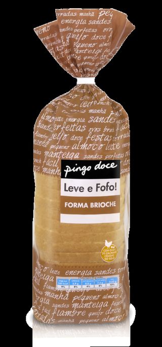 Pão de Forma Brioche - unidade 500G