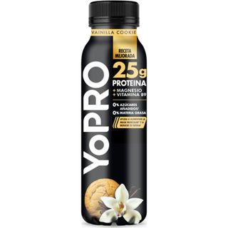 Yogur Líquido Yopro Vainilla Cookies, Botella 300 G