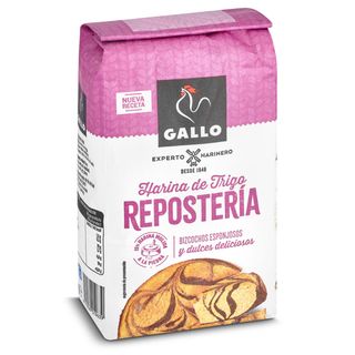 Harina De Trigo Para Repostería Gallo Paquete 1 Kg