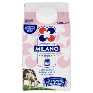 Centrale del Latte Milano Latte Fresco Parzialmente Scremato 500 ml