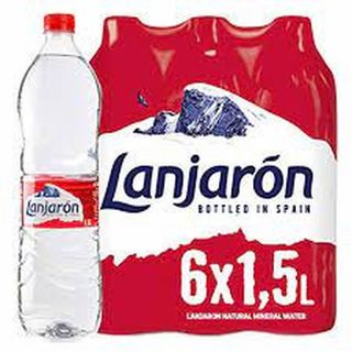 Agua Mineral Lanjaron Pet P-6X1,5L