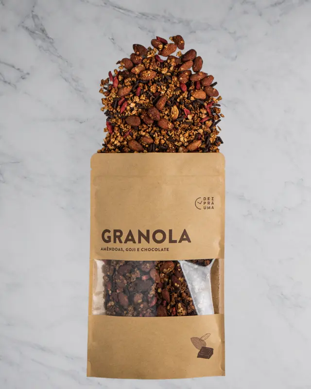 Granolas Cereais E Pequeno-Almoço
