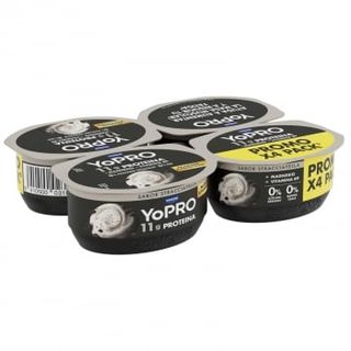 Leche Fermentada Desnatada Con Virutas Con Cacao Yopro Danone Pack De 4 Unidades De 120 G.