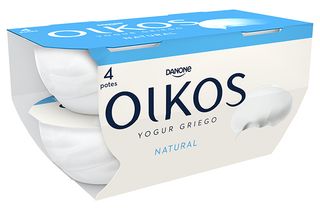 Danone Oikos yogur  griego natural pack 4 x 110 g