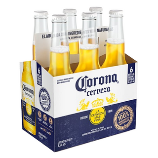 Coronita Cerveza Botella 6x210ml