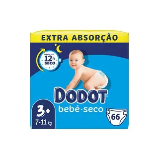 Extra Jumbo Pack Talla 3+ - Dodot - 66 unidades 8006540090664