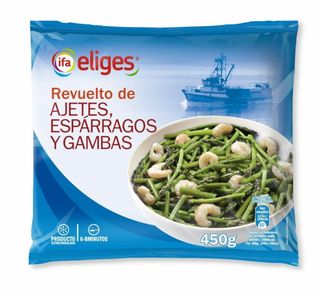 Revuelto Gambas/Ajetes/Trigueros Ifa Eliges 450G