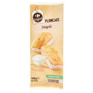 Carrefour Original Plumcake Integrali 6 x 33 g