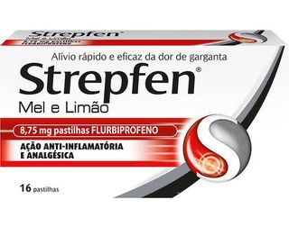 PASTILHAS STREPFEN MEL E LIMÃO 16UN