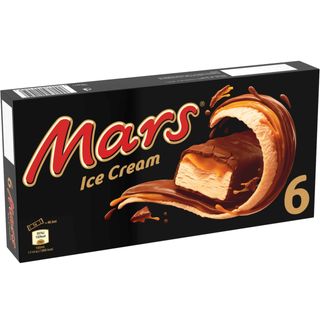 Gelado Caramelo com cobertura chocolate Mars (emb. 240 gr (6 un))