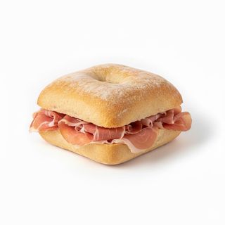 Focacciotto con prosciutto crudo 120 g