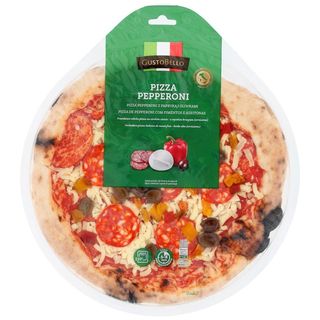 Gusto Bello Pizza pepperoni z papryką i oliwkami 430 g