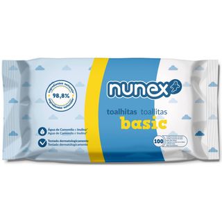 Toalhitas Bebé Basic Nunex (emb. 100 un)