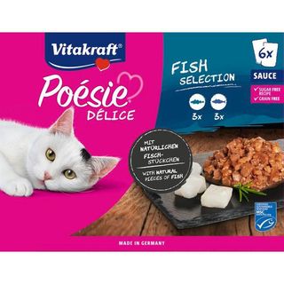 Alimento Con Abadejo Para Gato Poesie, Pack 6X85 G (22466114)