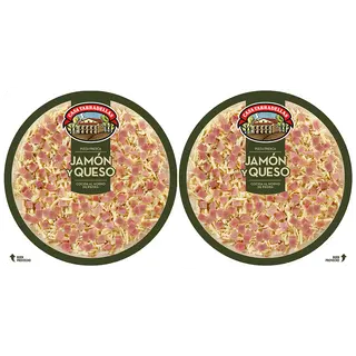 Pizza Duo De Jamon Y Queso Casa Tarradellas 450 G