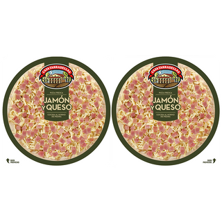 Pizza Duo De Jamon Y Queso Casa Tarradellas 450 G
