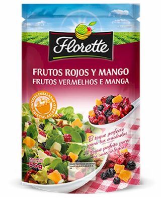 Toppings Frutos Rojos Florette 55G