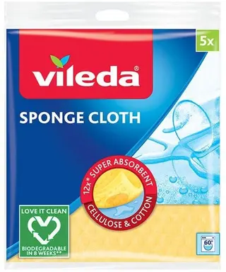 VILEDA PANNO SPUGNA 5 PEZZI FHP4005