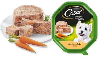 CESAR PATE' POLLO E CAROTE 150G   MRS4422