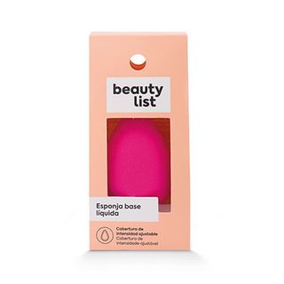 Esponja Para Base De Maquillaje Líquida Rosa Oscuro Beauty List (5600954006803)