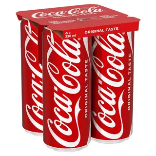 Coca-Cola Napój gazowany 4 x 330 ml