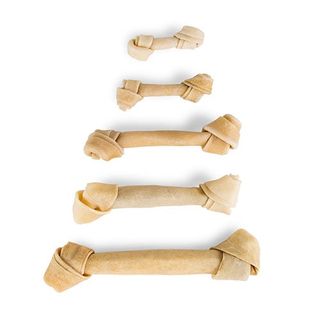 Criadores Hueso De Cuero Prensado Con Nudos Para Perros 0.05Kg