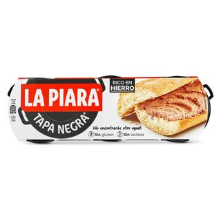 Paté La Piara Tapa Negra Lata 3 X 75 G