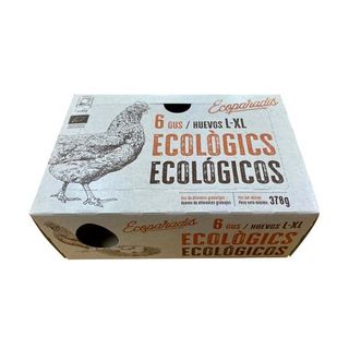 Huevos L XL Ecoparadís ECO 6u