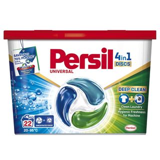 Persil Discs Universal 22 sztuki, Skoncentrowany środek w kapsułkach do prania 