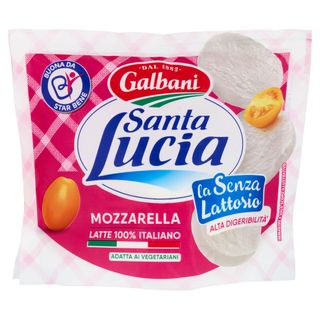 Galbani Santa Lucia Mozzarella la Senza Lattosio 100 g