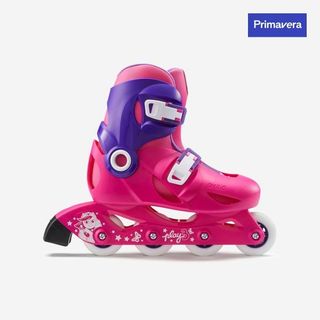 Patines Línea Niños Oxelo Play 3 Rosa 32/34 Rosa