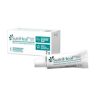 SutriHeal® Forte 10%, maść do gojenia ran, 2 g