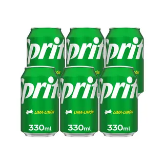 Pack Sprite Lata 33cl x6u