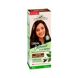 Crema Henna Castaño Corpore Sano 80 Ml. (8414002087266)