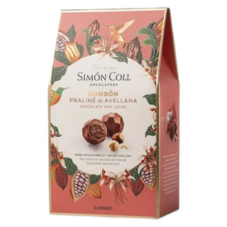 Simon Coll Bombones Praliné de Avellanas y Chocolate con Leche 144g