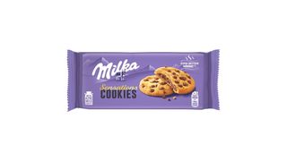 Milka - Ciastka z nadzieniem czekoladowym i kawałkami czekolady Sensations - 156 g