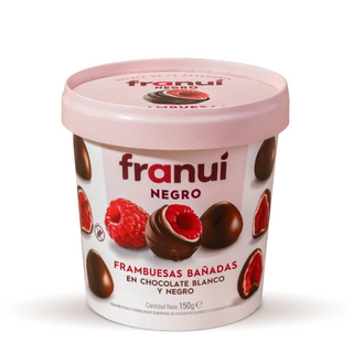 Franuí Chocolate Negro & Blanco 150g