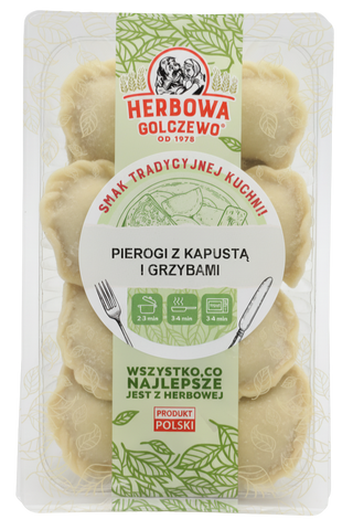 Pierogi z Kapustą i Grzybami 400g