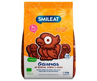 Galleta Cacao Bio Smileat 220 Grs