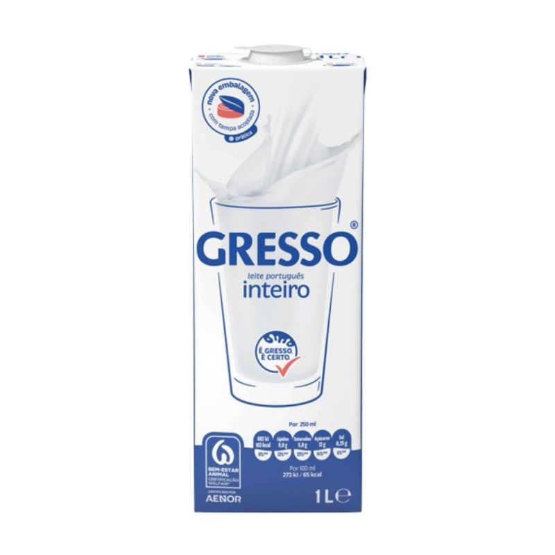Gresso Leite Gordo 1L