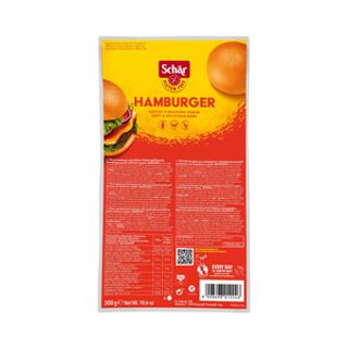 Pan Hamburguesa Sin Gluten Schar 4 Ud 300 G