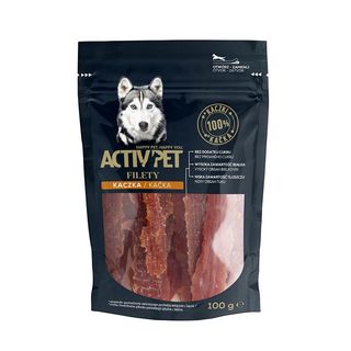 Actiive Pet Przysmak dla psa filety kaczka 100 g